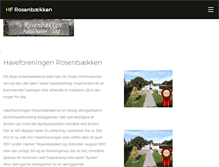 Tablet Screenshot of hf-rosenbaekken.dk